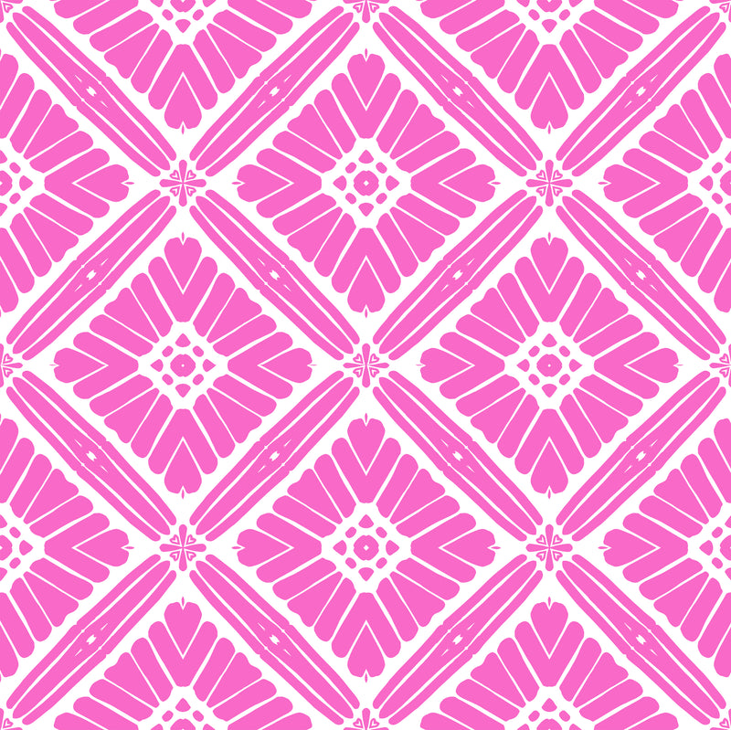 Brisbane V-Neck Dress in Tiki Bar Is Open Pink
