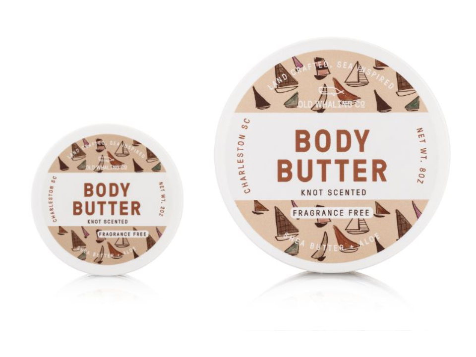 Knot Scented (Fragrance Free) Body Butter (8oz)