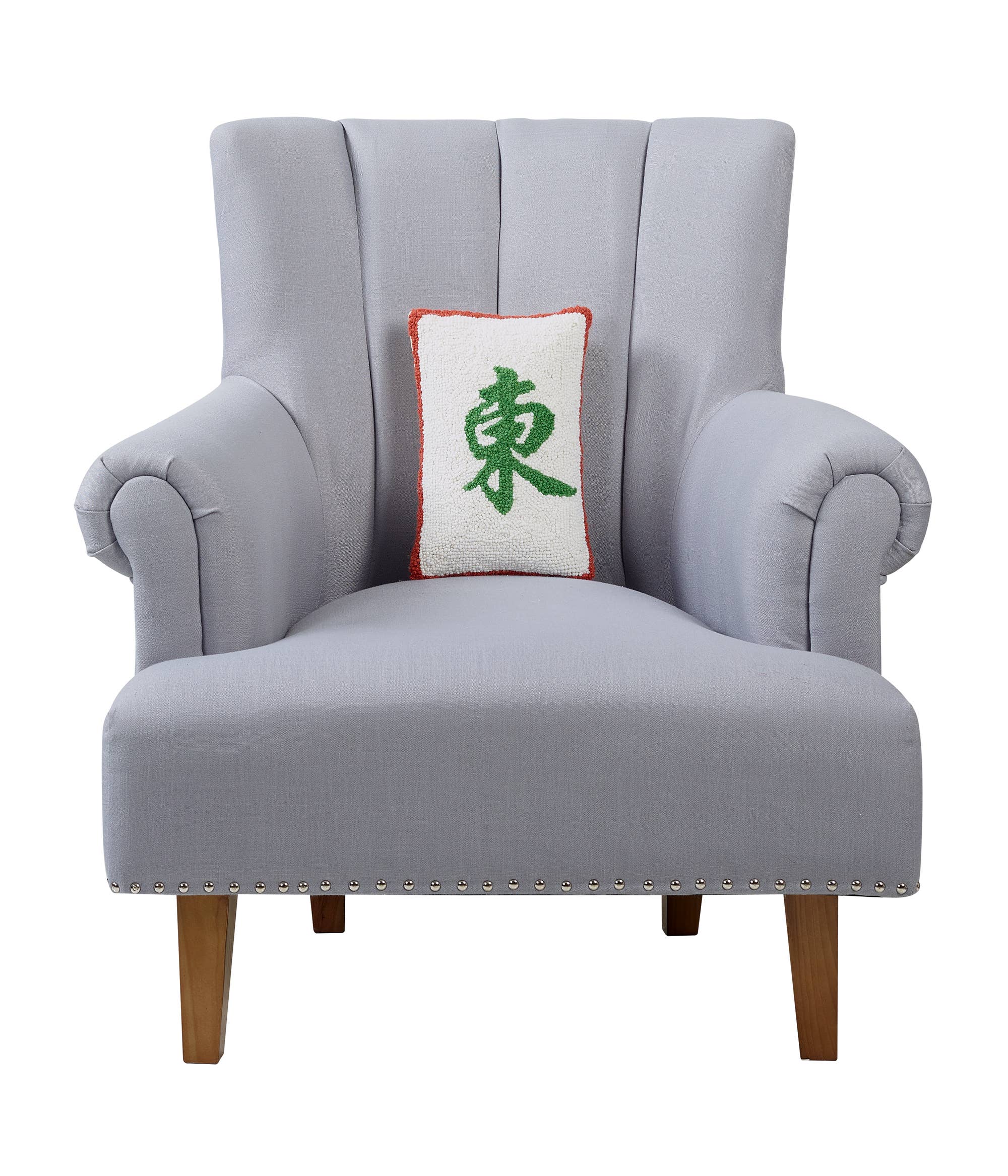 Mahj Wind Tile Hook Pillow - Ampersand