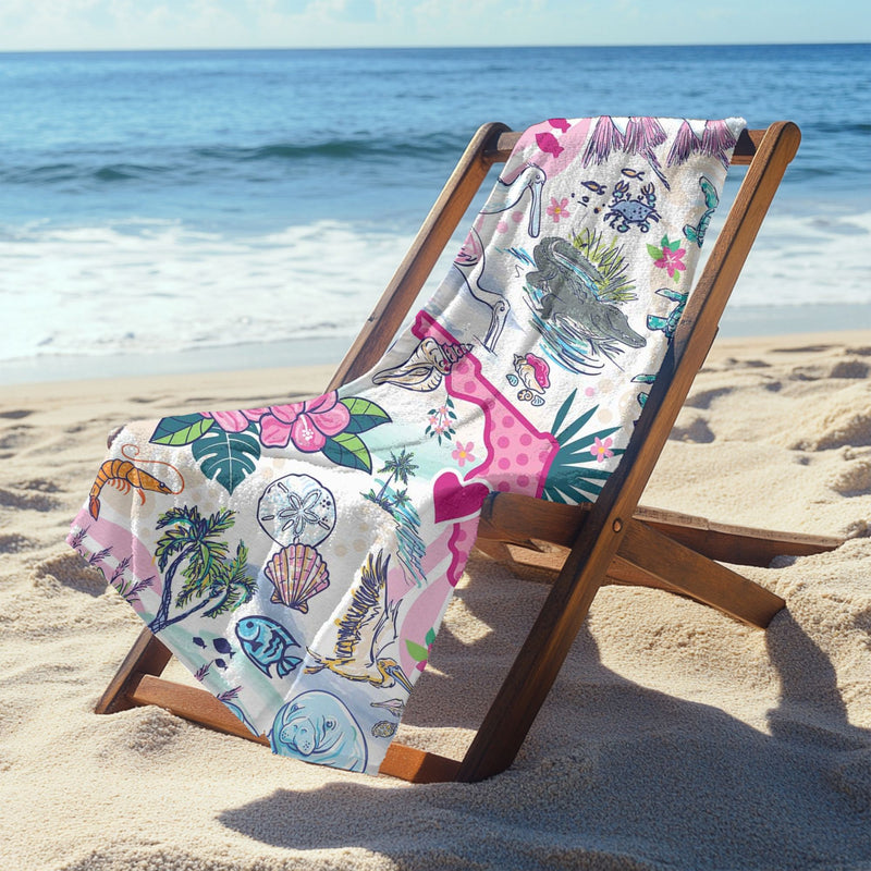 Beach Towel in Florida Forever