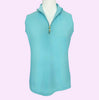 Lenox Sleeveless Top in Blue Light (Sample)