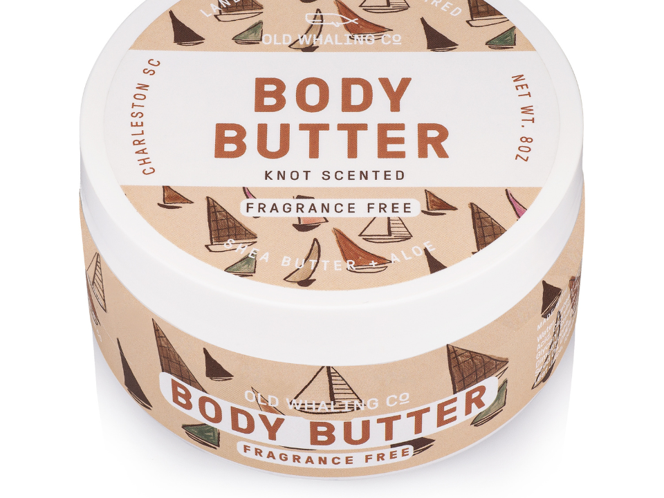 Knot Scented (Fragrance Free) Body Butter (8oz)