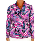 Ana Maria Pullover in Pickleball Nation Orchid