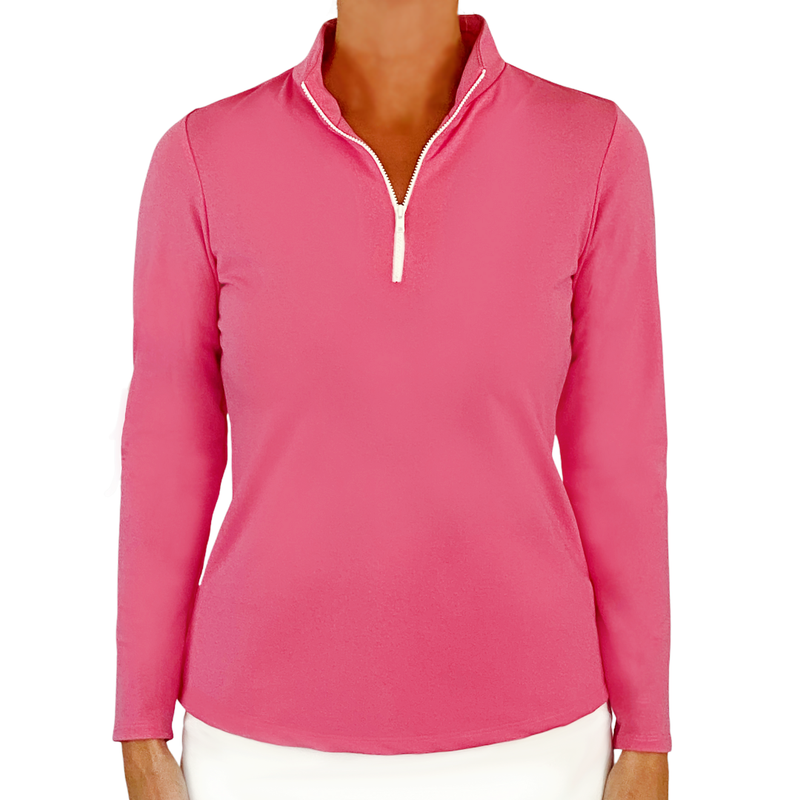Ana Maria Pullover in Hot Pink