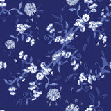Largo Tunic Top in Aster Showers Navy