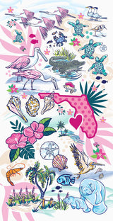Beach Towel in Florida Forever