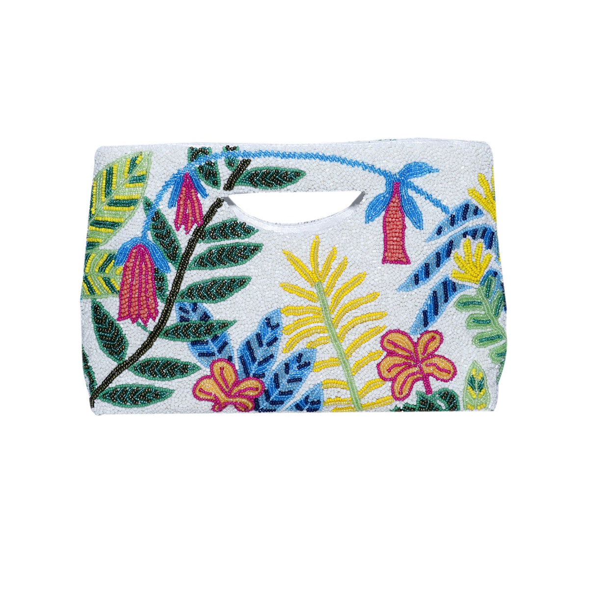 Garden Bouquet Beaded Clutch