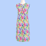 Hampton Sleeveless Tunic Dress in A Beautiful Morning Multi (Sample)
