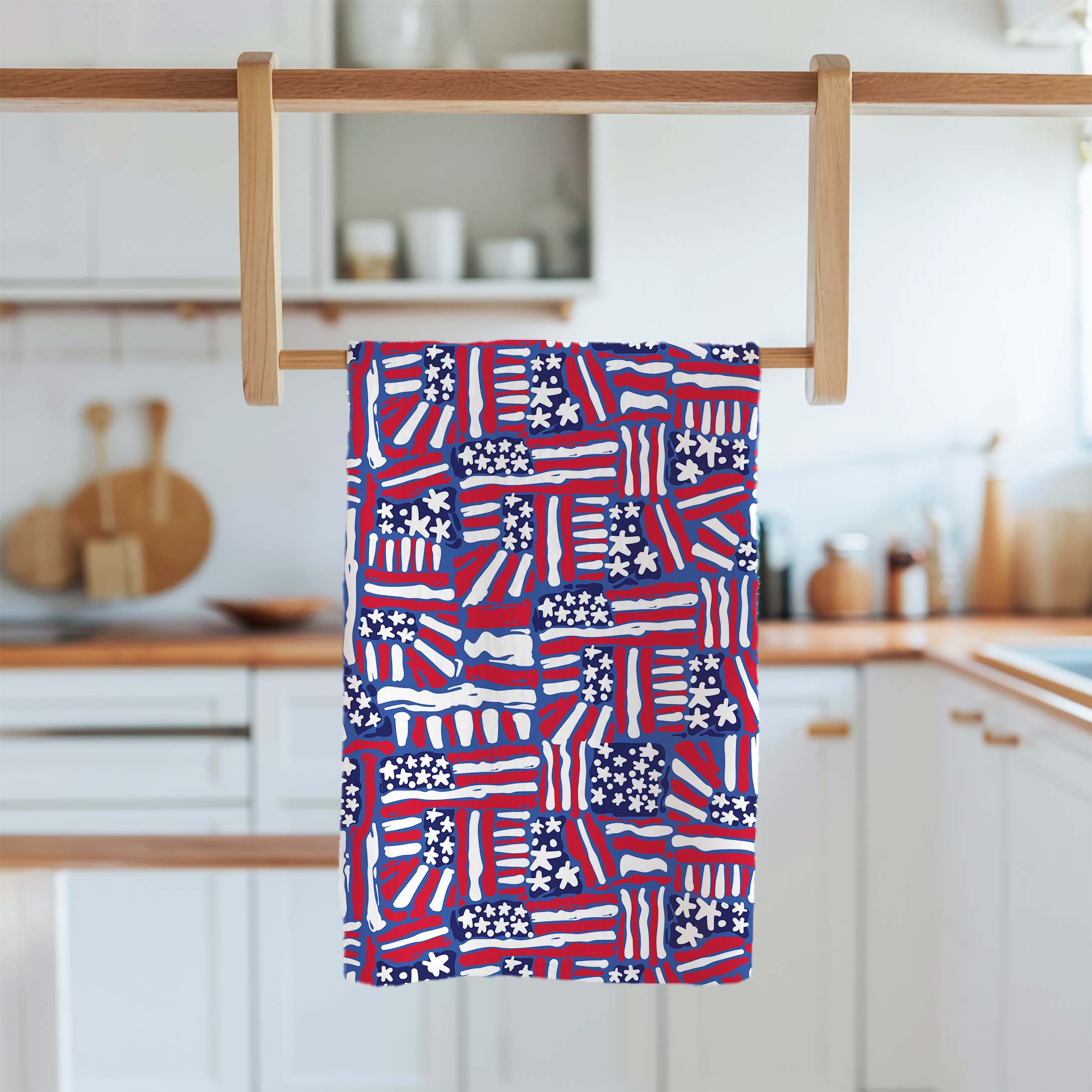 Designer Tea Towel in All American