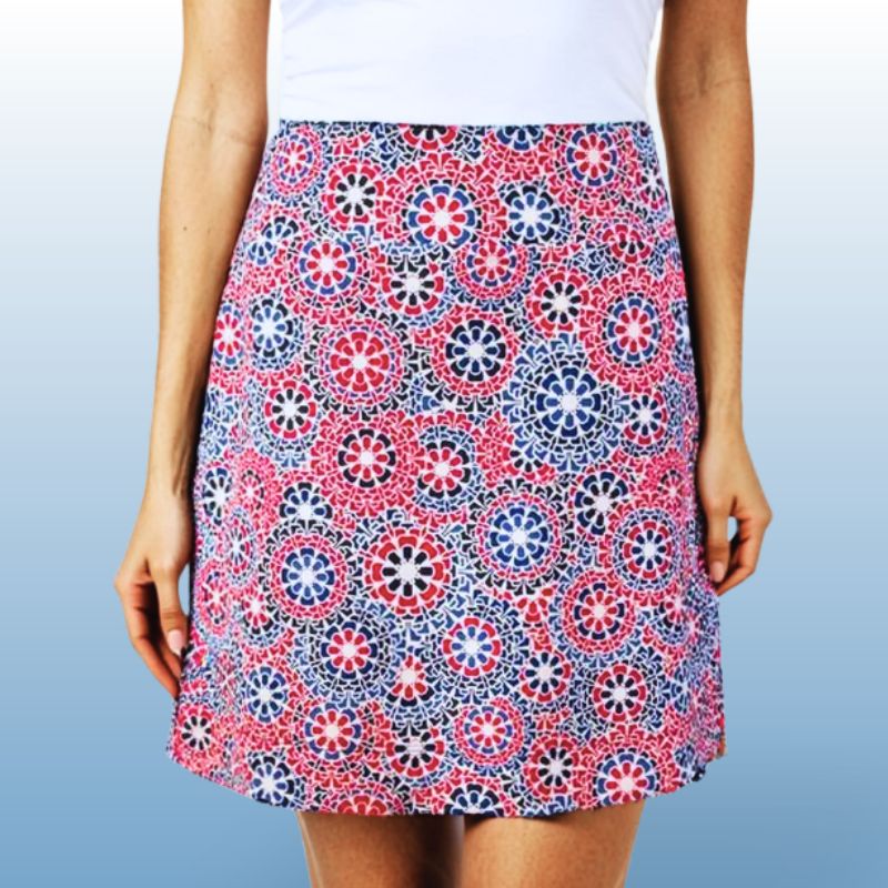 Kiawah Country Club Skort in Sussudio Americana