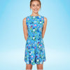 Havana Fit & Flare Dress in Harbor Lights