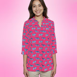 Boca Tunic Top in Cougar Romp Pink