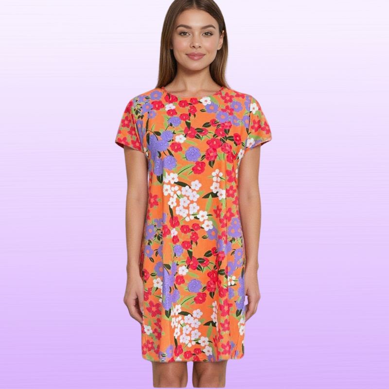 Hyannis Tee Shirt Dress in Vacay in Sicily