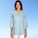 Boca Tunic Top in Candy Dots Blue
