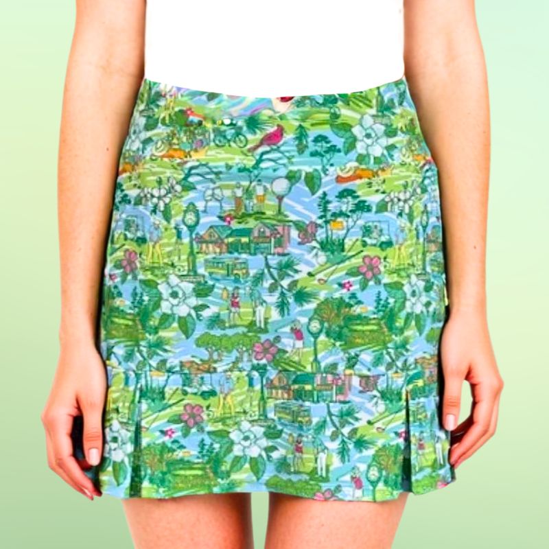 Scottsdale Pleated Skort in Golf In Pinehurst NC