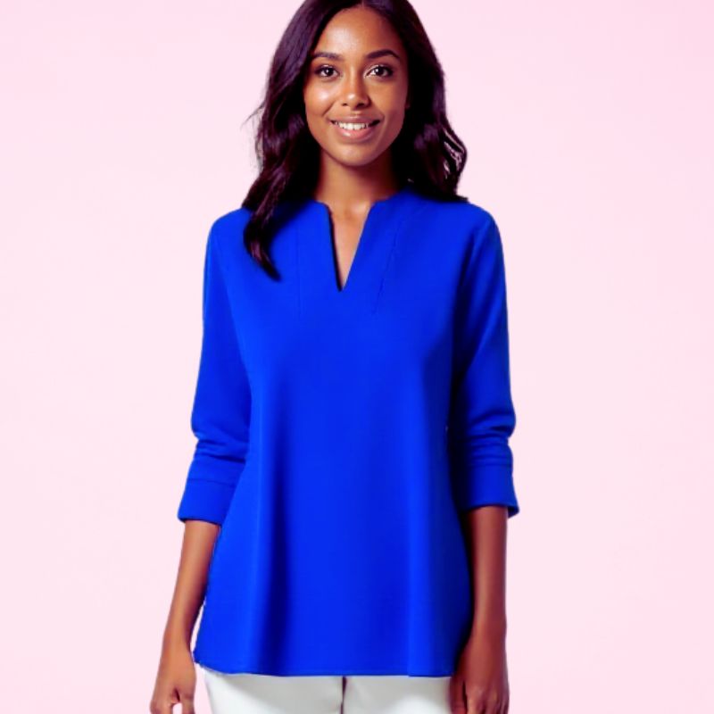 Boca Tunic Top in Cobalt