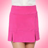Scottsdale Pleated Skort in Hot Pink