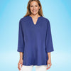 Boca Tunic Top in Navy