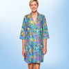 Coco Dress in Paisley Pachyderms Periwinkle