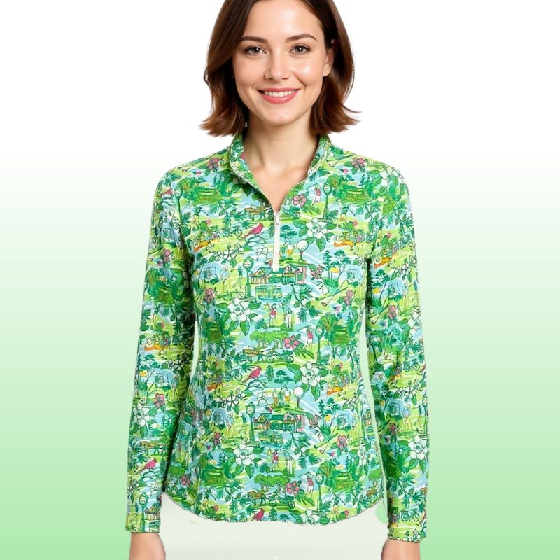 Anna Maria Pullover in Golf In Pinehurst NC
