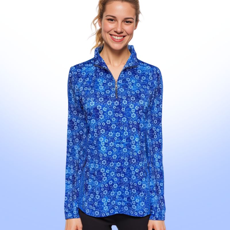 Anna Maria Pullover in Batik Daisy Days