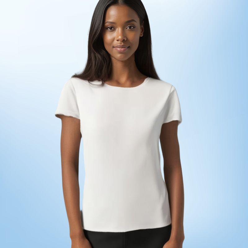 Fenwick Crew Neck Tee in White