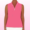 Lenox Sleeveless Top in Hot Pink