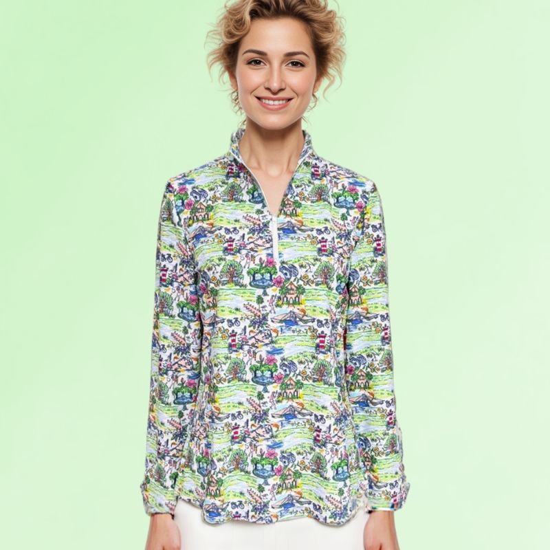 Anna Maria Pullover in Low Country Living