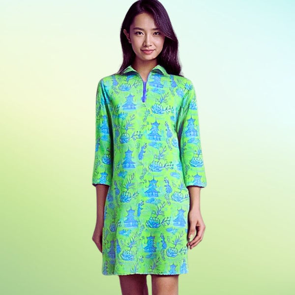 Doral Dress in On The Road To Mandalay