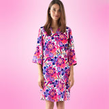Vero Beach Tunic Dress in Day Tripper Pink and Creamsicle