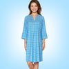 Vero Beach Tunic Dress in Cupid's Arrow Blue and White