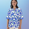 New Canaan Tunic Top in Beyond The Sea Purple
