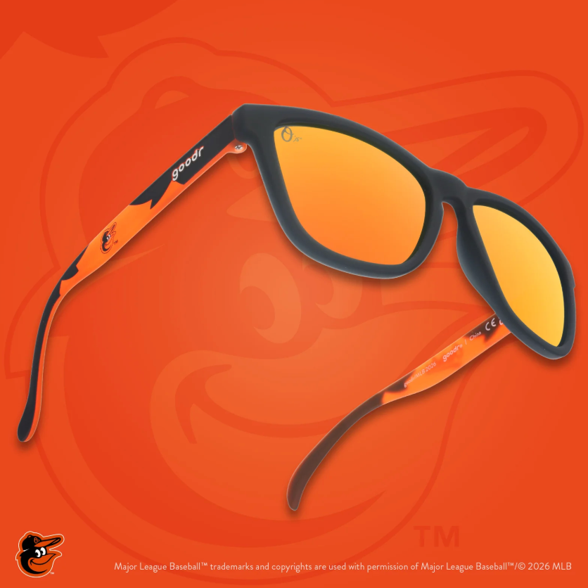 Goodr Sunglasses in Orioles Magic