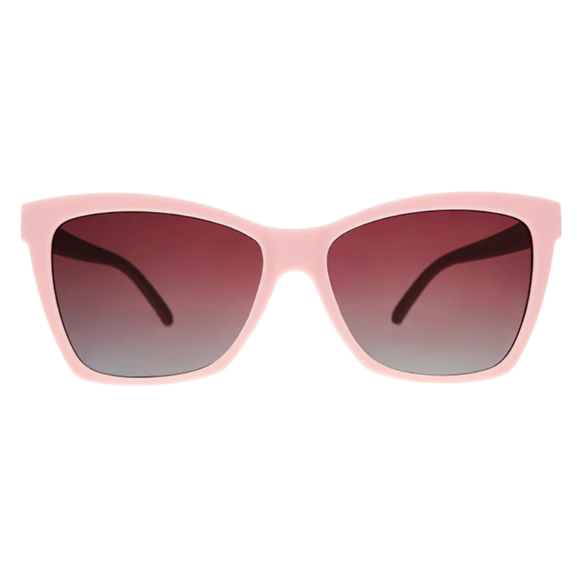 Goodr Sunglasses in Rose Retail Therapy