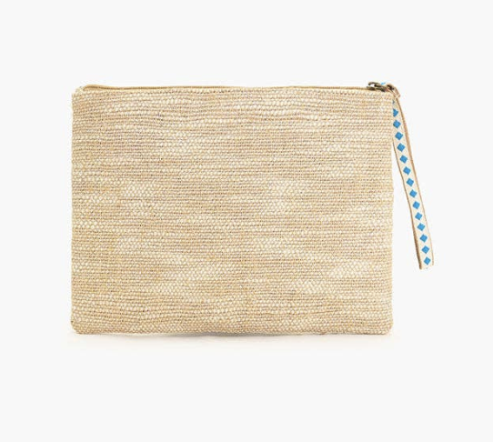 Crab Shell Embelished Wristlet
