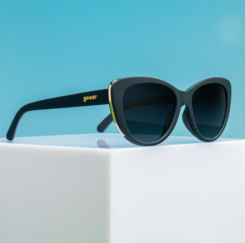 Goodr Sunglasses in It's Noir, Darling