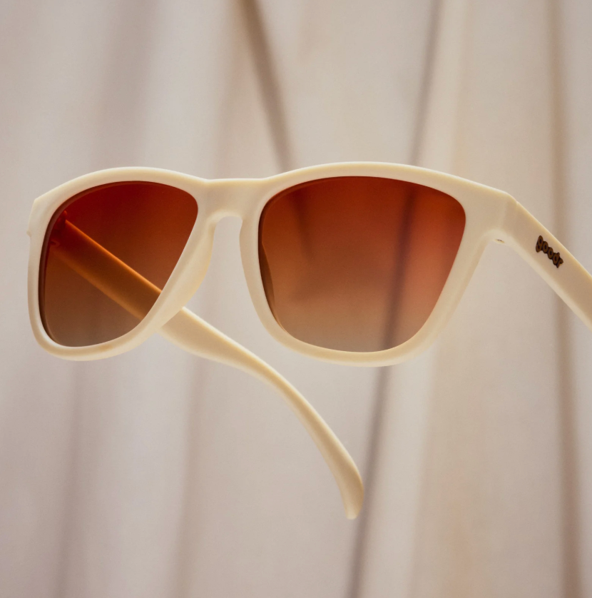 Goodr Sunglasses in Toasted Marshmallow Magic