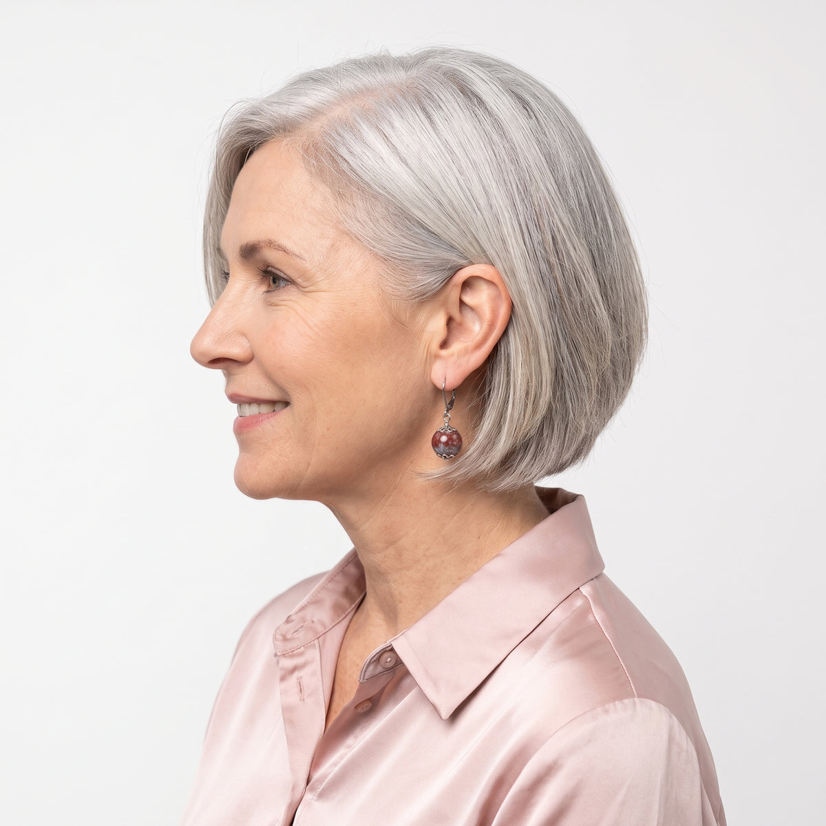 Sea Sediment Leverback Earrings