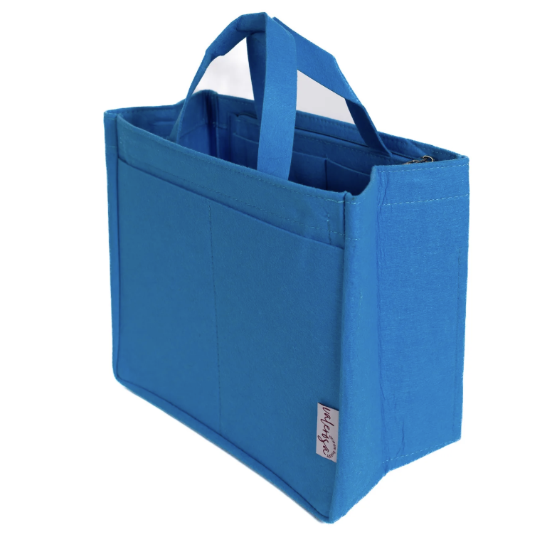 Sky Blue Felt Bag Organizer