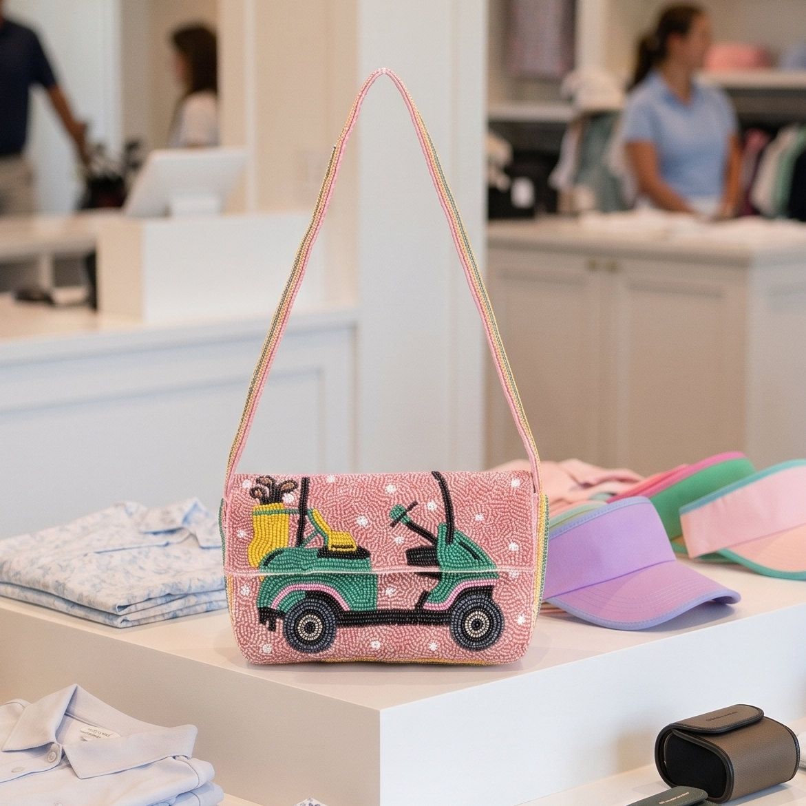Tee Trolley Shoulder Bag