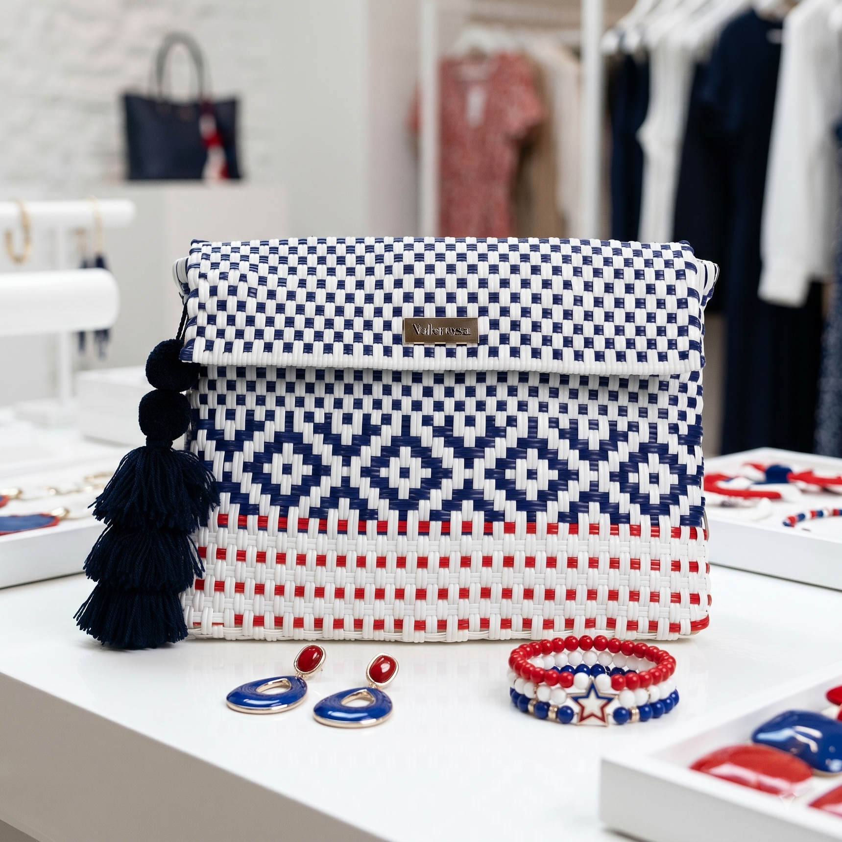 Stars and Stripes Clutch