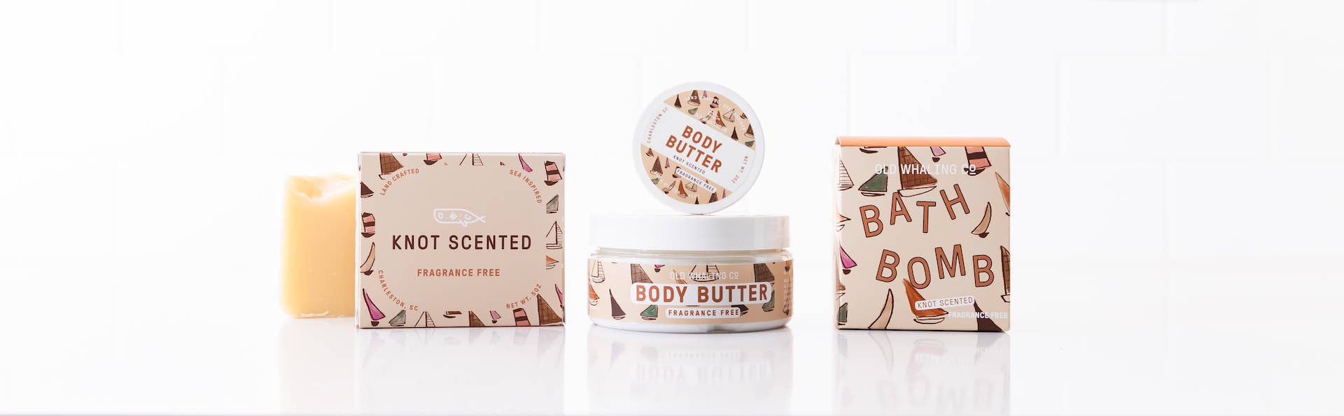 Travel Size Knot Scented (Fragrance Free) Body Butter (2oz)