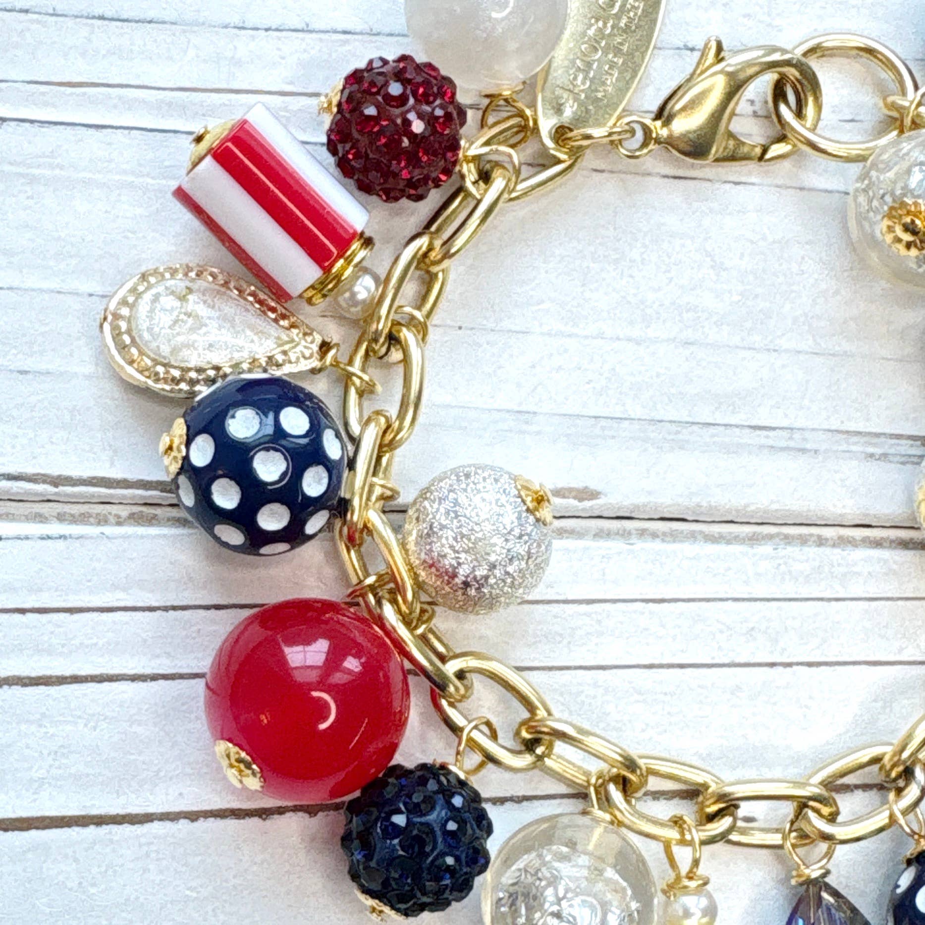 Americus Charm Bracelet by Lenora Dame