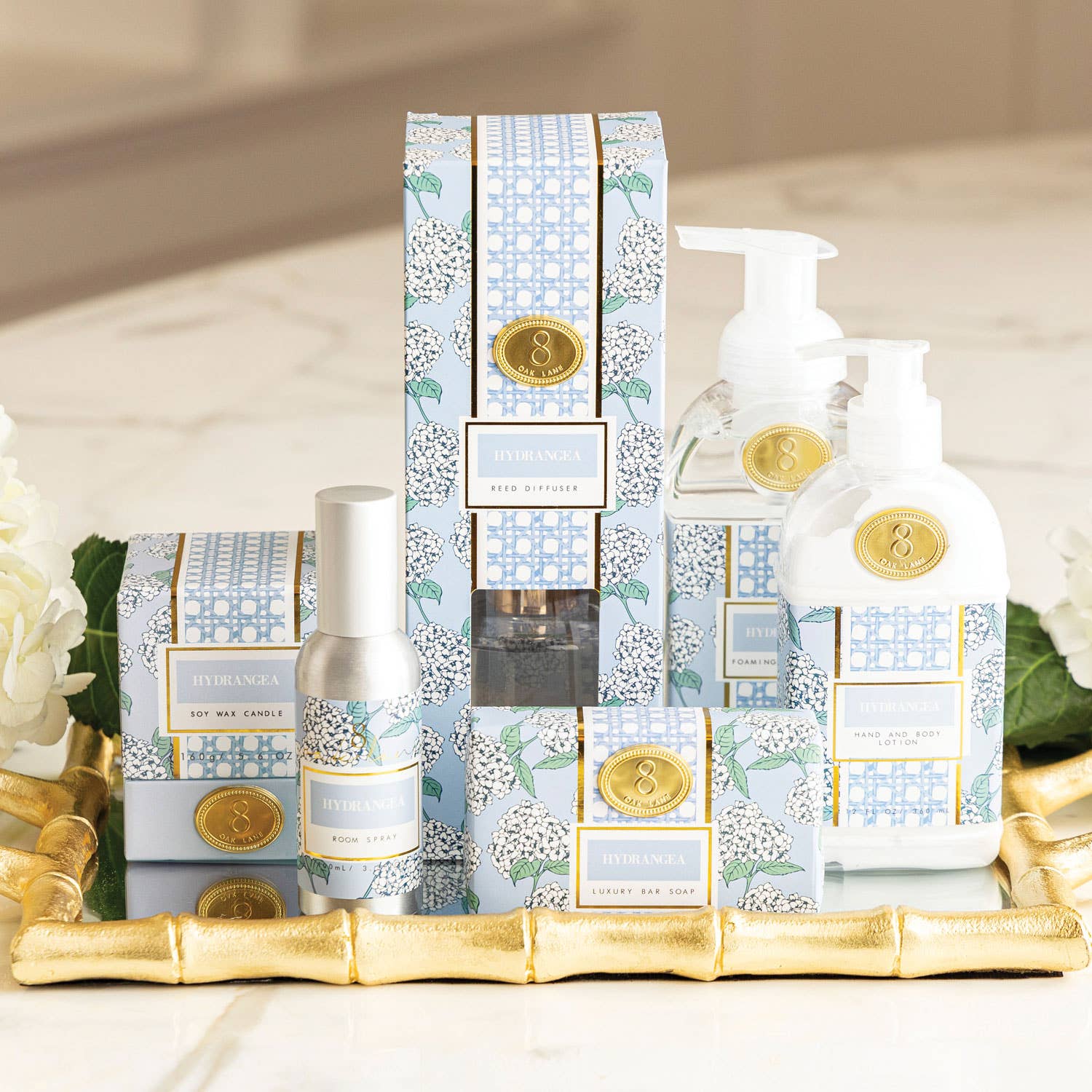 Hydrangea Hand & Body Lotion, 300ml Scented Bottle