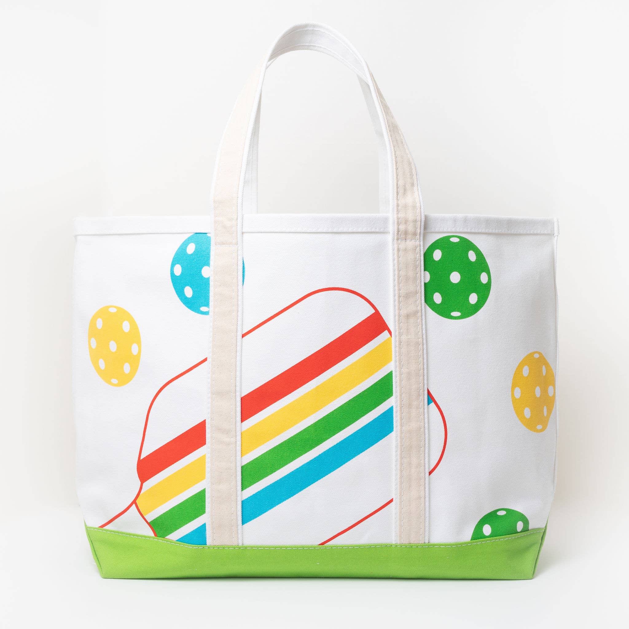 Pickleball Slam Canvas Tote Bag