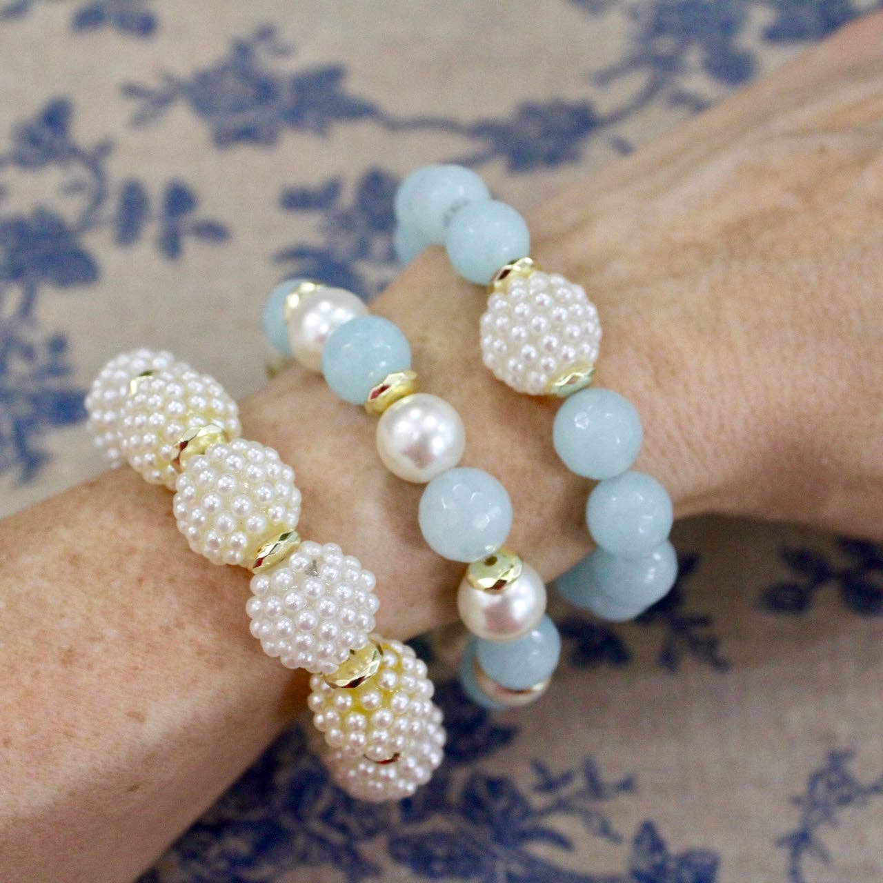 Savannah Bracelet - Pale Blue