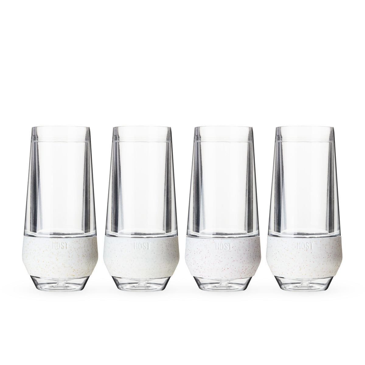 Champagne FREEZE™ in Glitter, Set of 4