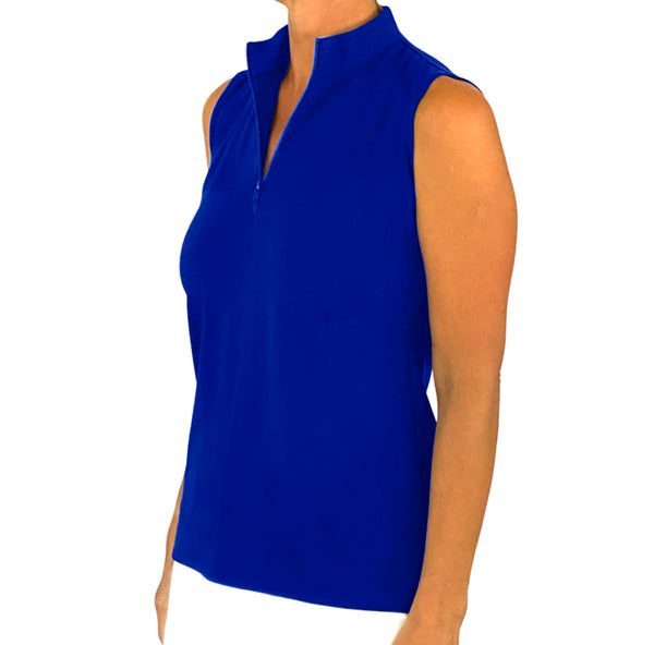 Lenox Sleeveless Top in Royal Blue
